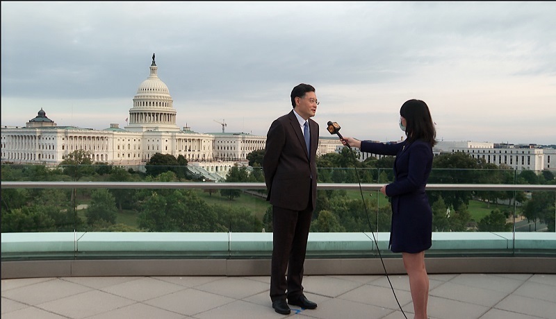 凤凰独家|秦刚回应中美经济“再挂钩”：先理一理哪些方面“被脱钩”了